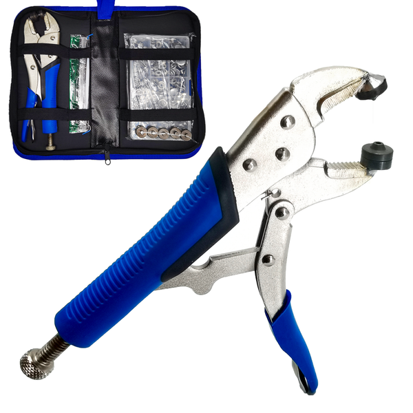 shavingfun heavy duty snap fastener tool, snap pliers tool kit for